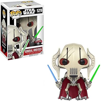 Funko Pop! Star Wars General Grievous Exclusive (Special Edition Sticker) #129