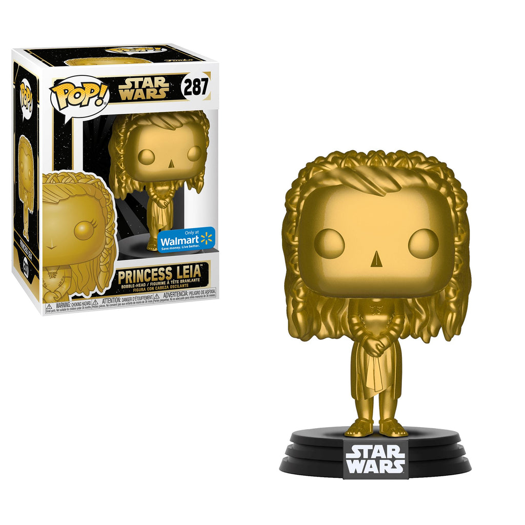 Funko Pop! Star Wars Gold Princess Leia Exclusive #287