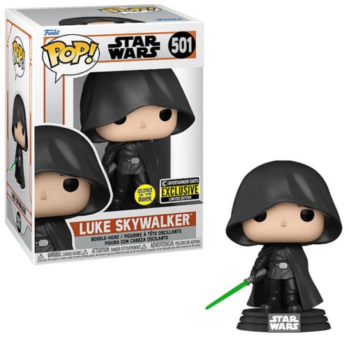 Funko Pop! Star Wars Hooded Luke Skywalker GID Exclusive #501 Funko 
