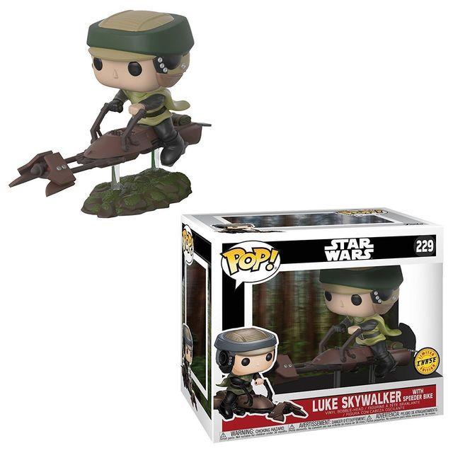 Funko Pop! Star Wars Luke Skywalker Speeder Chase #229