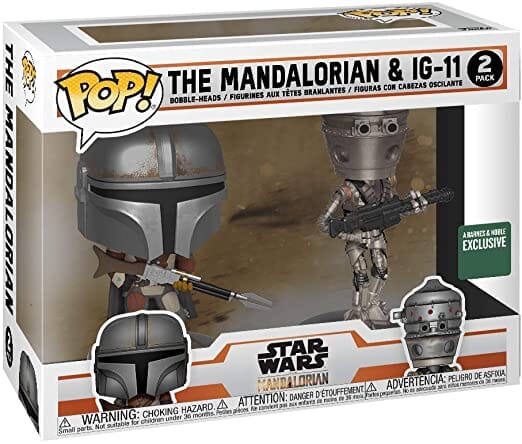 Funko Pop! Star Wars Mandalorian and IG-11 Exclusive 2 Pack