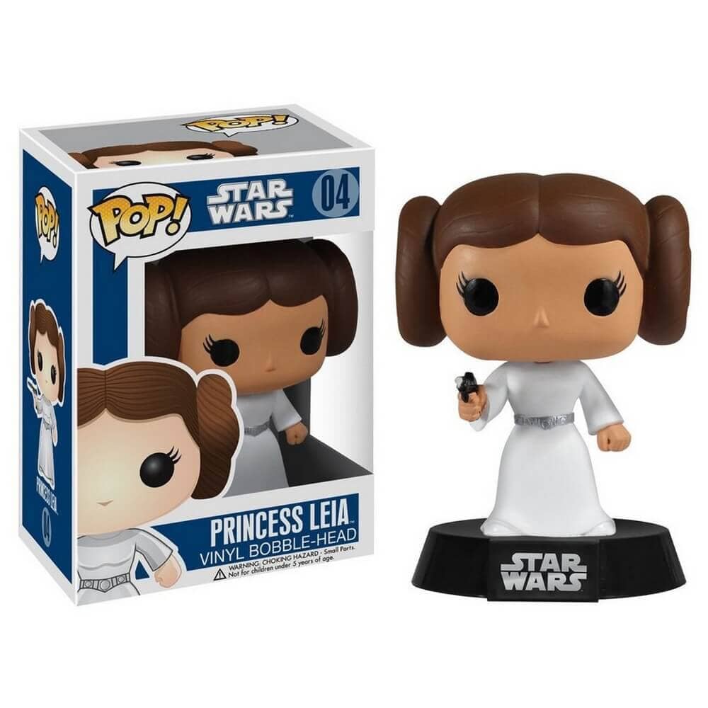 Funko Pop! Star Wars Princess Leia (Blue Box)(Small Font) #04