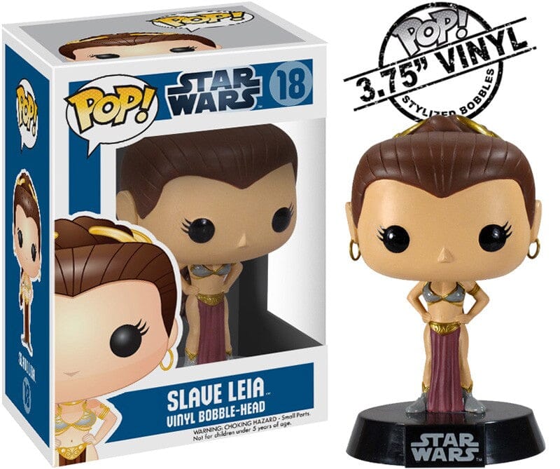 Funko Pop! Star Wars Slave Leia (Blue Box) #18 Funko 