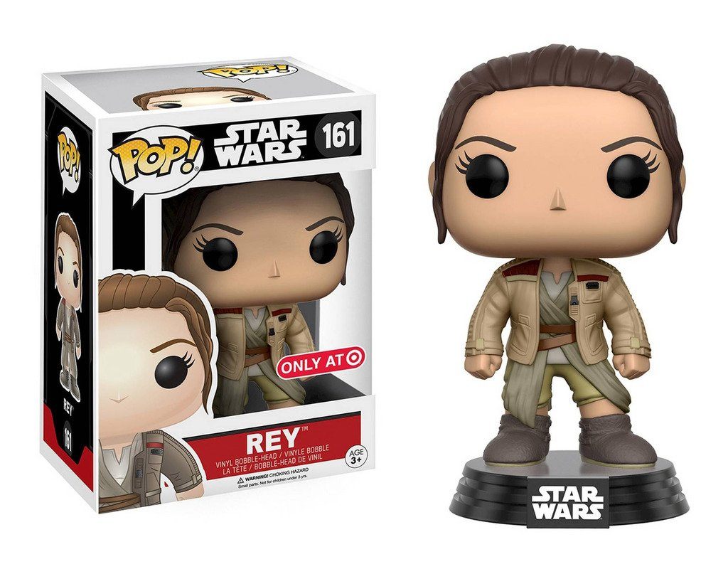 Funko Pop! Star Wars The Force Awakens Rey with Jacket Exclusive #161