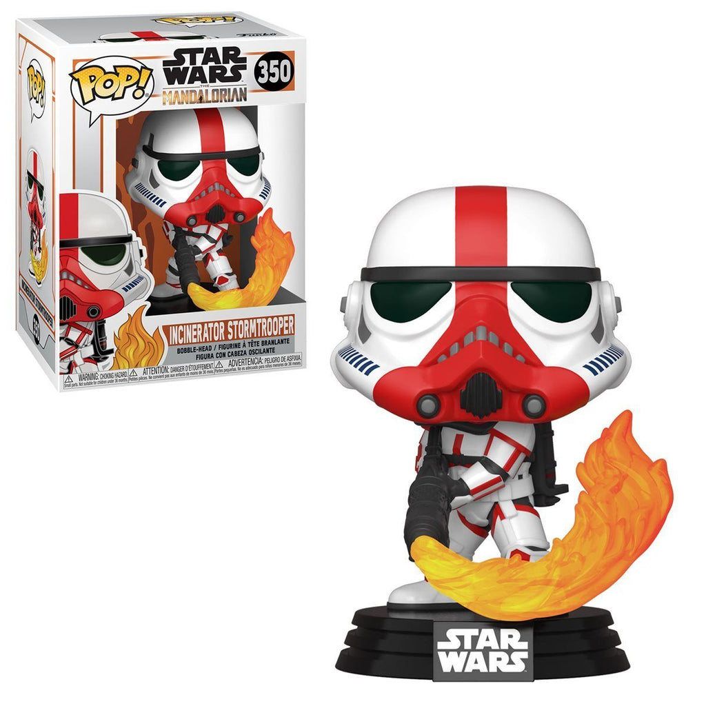 Funko Pop! Star Wars The Mandalorian Incinerator Stormtrooper #350