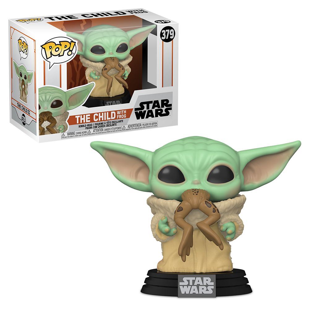 Funko Pop! Star Wars The Mandalorian The Child w/ Frog (Baby Yoda) #379