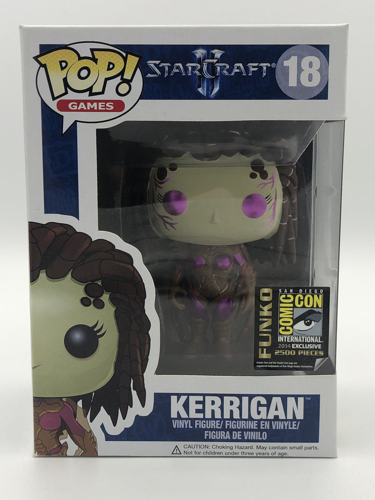Funko Pop! StarCraft 2 Kerrigan (Limited 2500 Piece) Exclusive #18 *Box Damage*