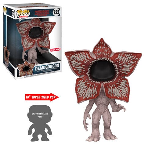 Funko Pop! Stranger Things 10 Inch Demogorgon #722 (Additional Shipping Fees Apply) 