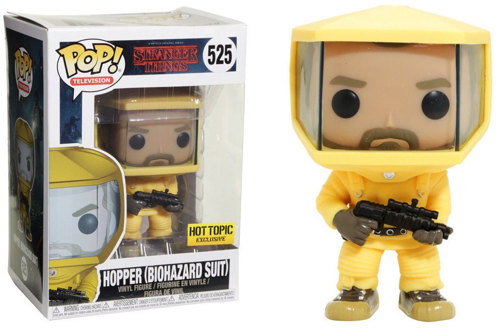 Funko Pop! Stranger Things Hopper (Biohazard Suit) Exclusive #525