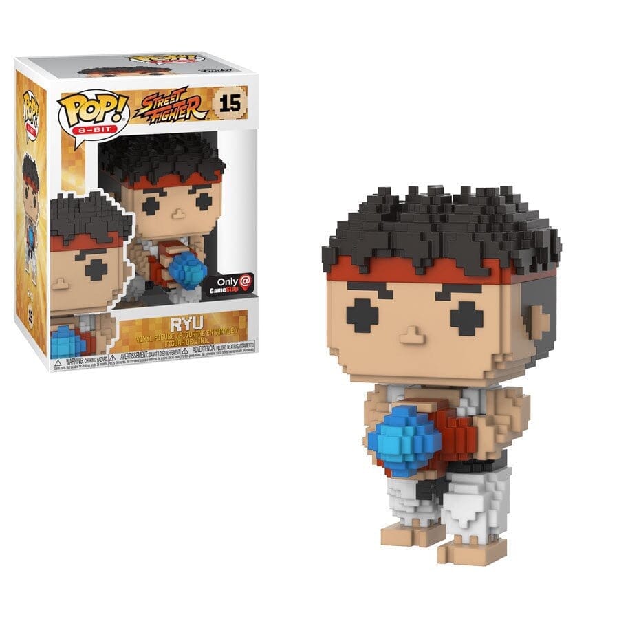 Funko Pop! Street Fighter 8-Bit Ryu Exclusive #15
