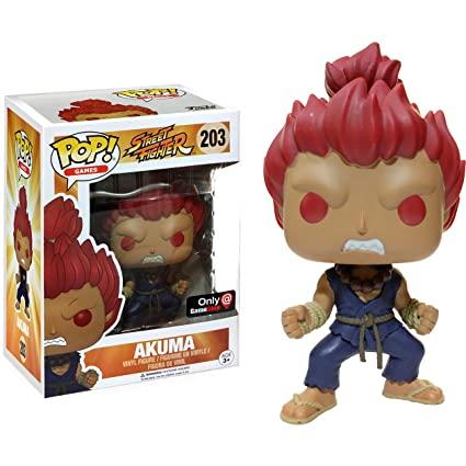 Funko Pop! Street Fighter Akuma Exclusive #203 