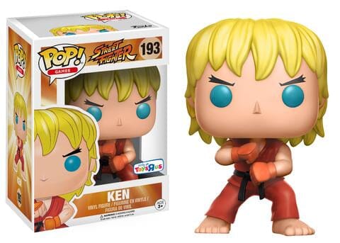 Funko Pop! Street Fighter Ken (Special Attack) Exclusive #193