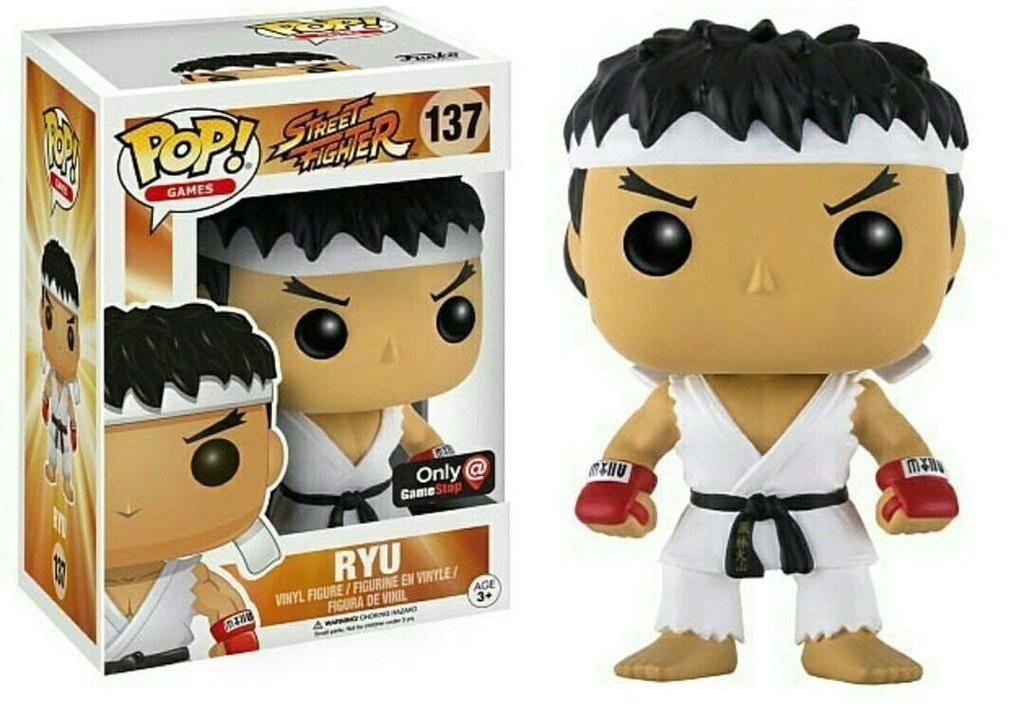 Funko Pop! Street Fighter Ryu (White Headband) Exclusive #137