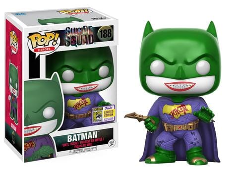 Funko Pop! Suicide Squad Batman (Joker) SDCC Sticker Exclusive #188