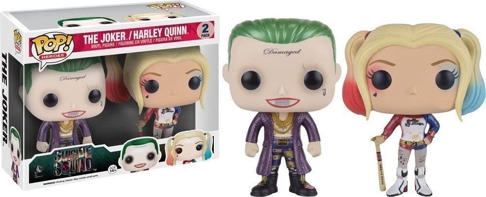 Funko Pop! Suicide Squad The Joker Harley Exclusive 2 Pack