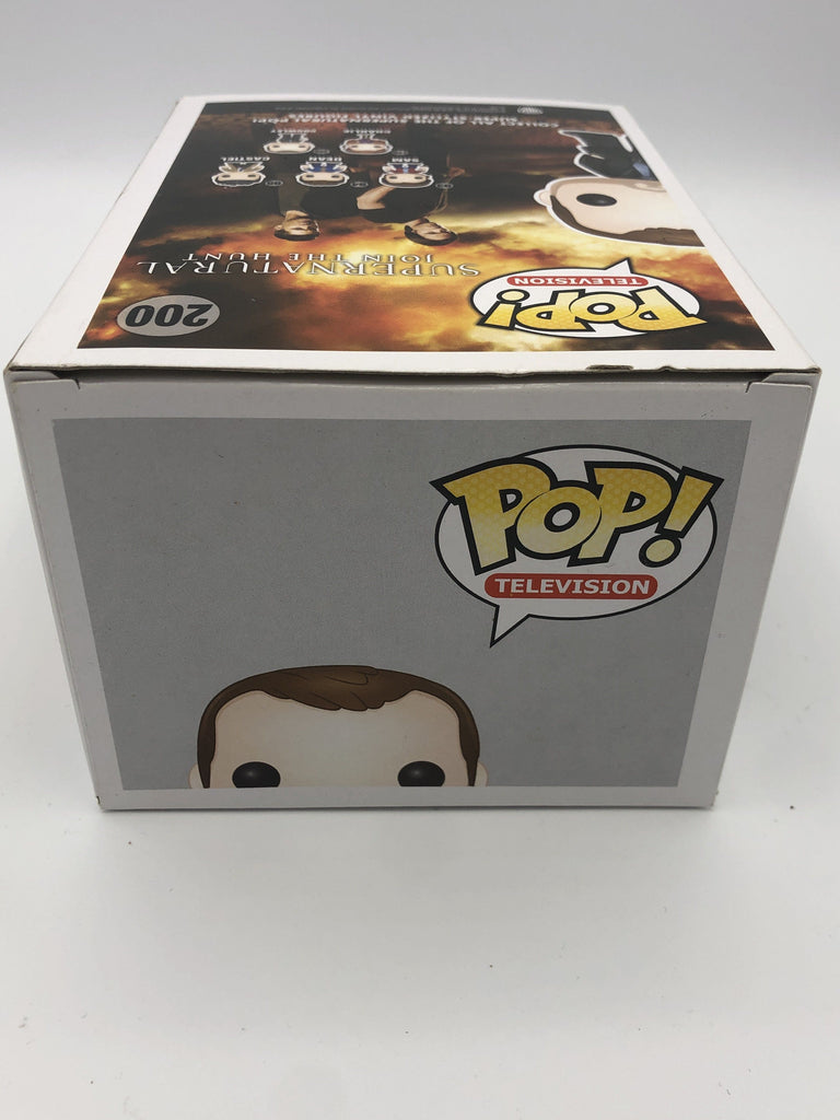 Funko Pop! Supernatural Crowley Red Eyes Exclusive #200 (Light Box Damage) Funko 