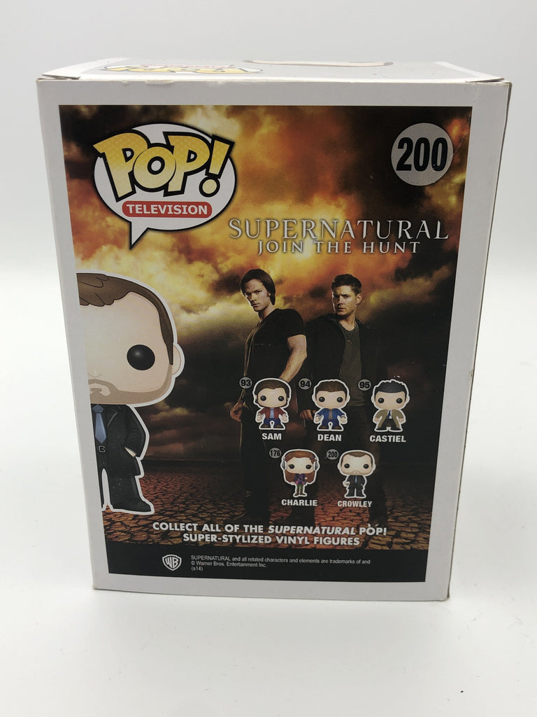 Funko Pop! Supernatural Crowley Red Eyes Exclusive #200 (Light Box Damage) Funko 