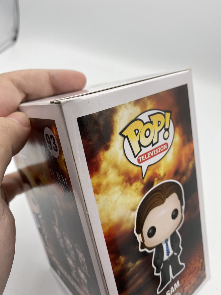 Funko Pop Supernatural Sam (FBI) Exclusive #93 (Light Box Damage) Funko 