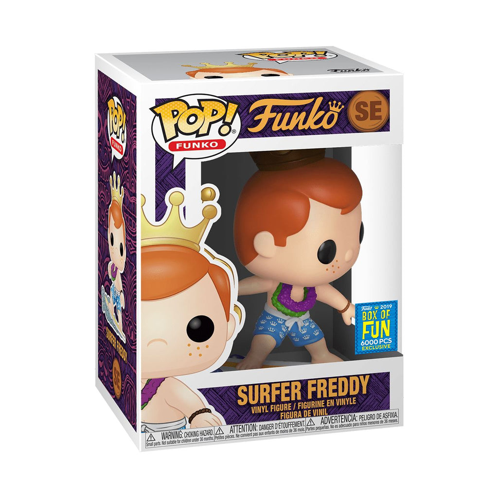 Funko Pop! Surfer Freddy Funko Box of Fun Fundays 2019 Exclusive 