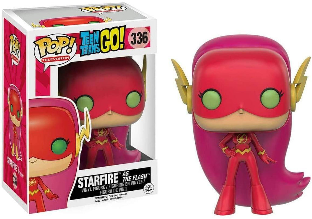 Funko Pop! Teen Titans Go Starfire as the Flash Exclusive #336
