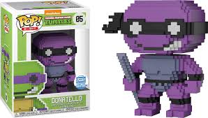 Funko Pop! Teenage Mutant Ninja Turtles Donatello 8 Bit Exclusive #05