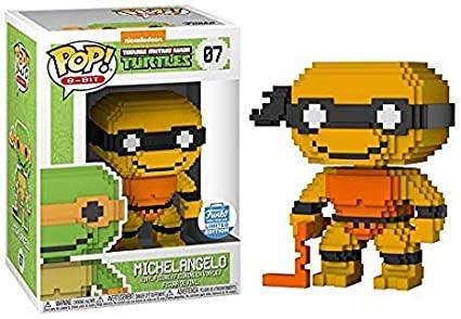 Funko Pop! Teenage Mutant Ninja Turtles Michelangelo 8 Bit Exclusive #07