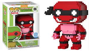 Funko Pop! Teenage Mutant Ninja Turtles Raphael 8 Bit Exclusive #06