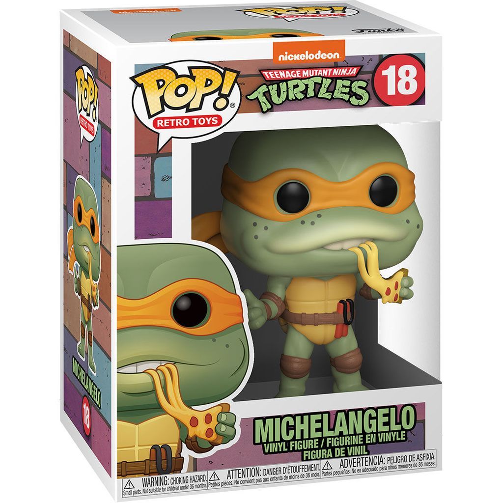 Funko Pop! Teenage Mutant Ninja Turtles (TMNT) Michelangelo (1990 Movie) #18