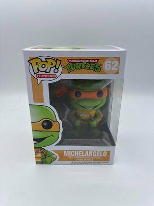 Funko Pop! Teenage Mutant Ninja Turtles (TMNT) Michelangelo #62 (Light Box Damage)