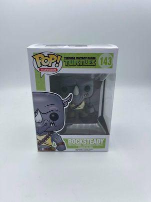 Funko Pop! Teenage Mutant Ninja Turtles (TMNT) Rocksteady #143 (Shelf Wear)