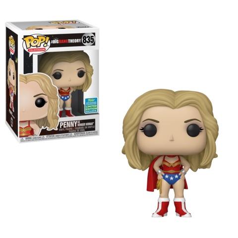Funko Pop! The Big Bang Theory Penny as Wonder Woman Summer Convention Exclusive #835