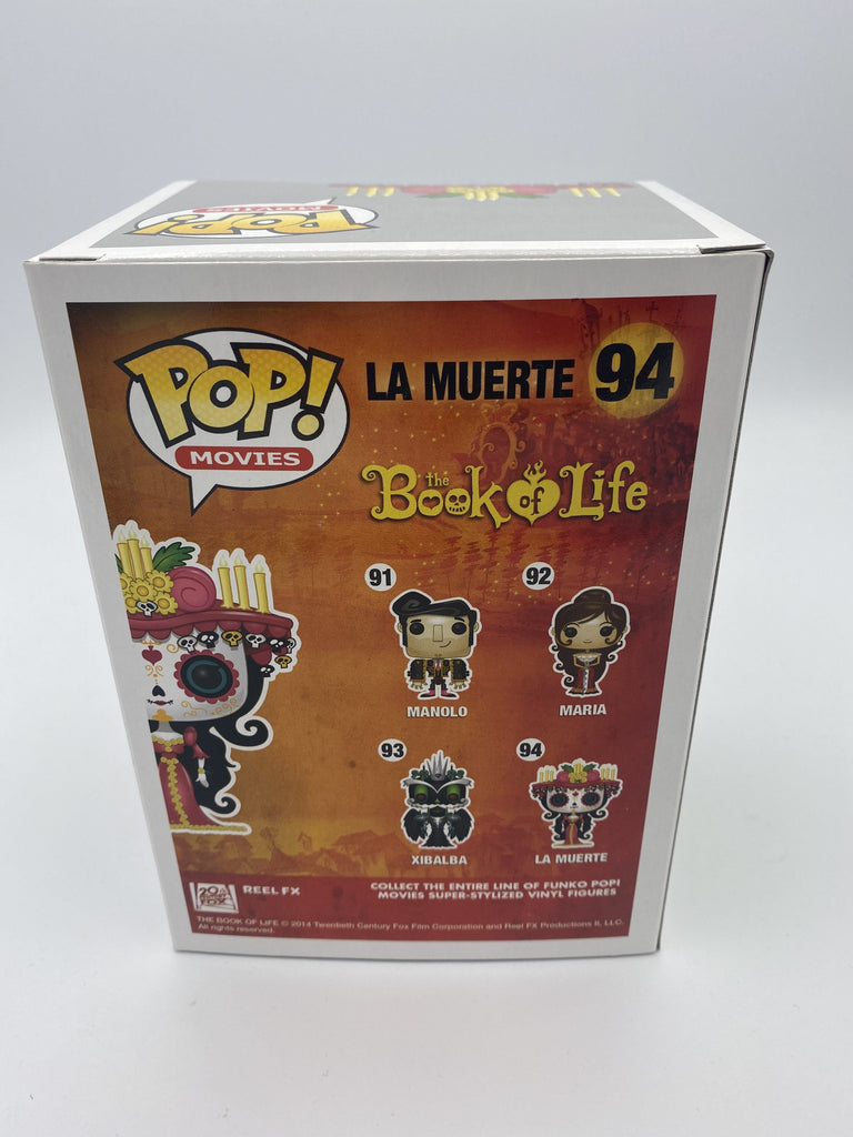 Funko Pop! The Book of Life La Muerte GITD Exclusive #94 (Light Box Damage) Funko 