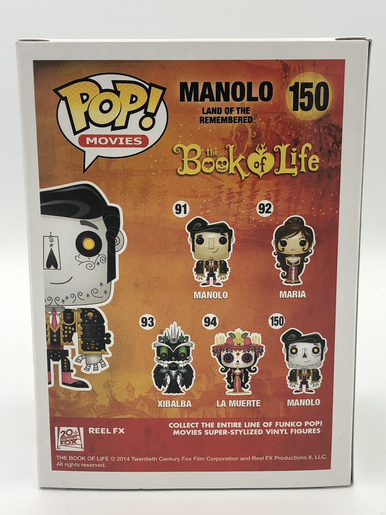 Funko Pop! The Book of Life Manolo Land of the Remembered #150 Funko 