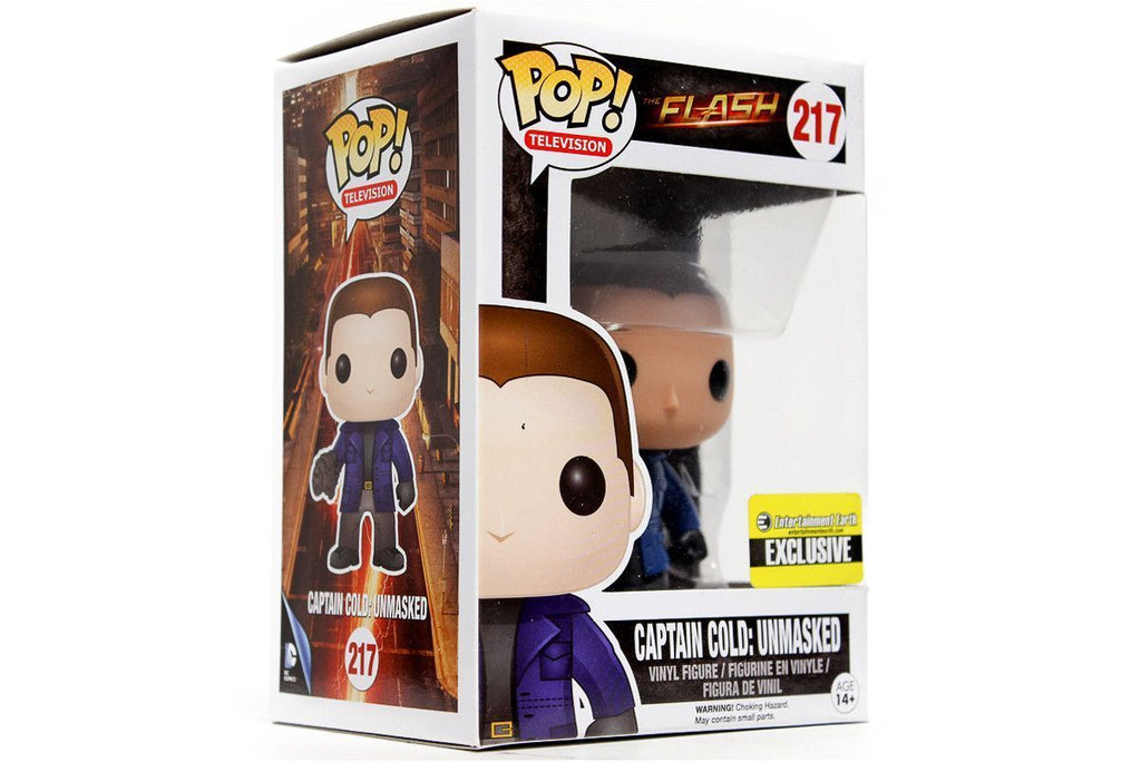 Funko Pop! The Flash Captain Cold: Unmasked Exclusive #217