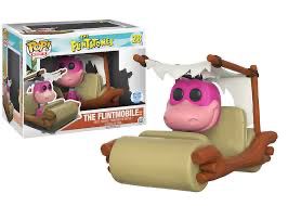 Funko Pop! The Flintstones Flintmobile with Dino (Limited 6000 Pieces) Exclusive #28 (Light Shelf Wear) Funko 