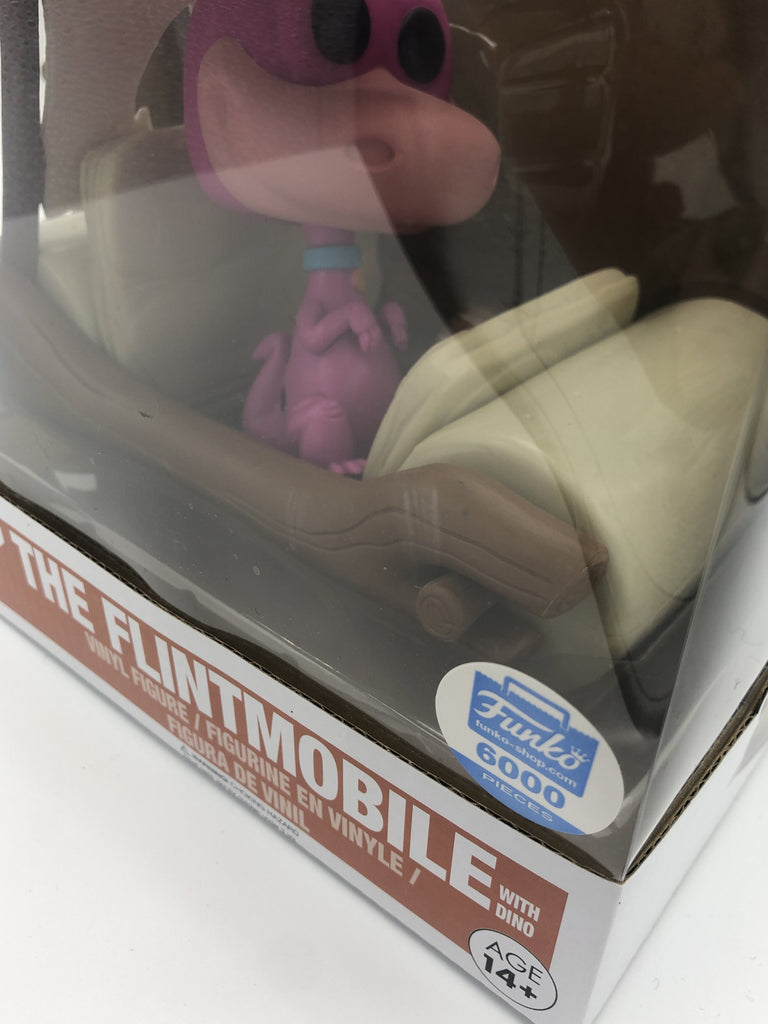 Funko Pop! The Flintstones Flintmobile with Dino (Limited 6000 Pieces) Exclusive #28 (Light Shelf Wear) Funko 