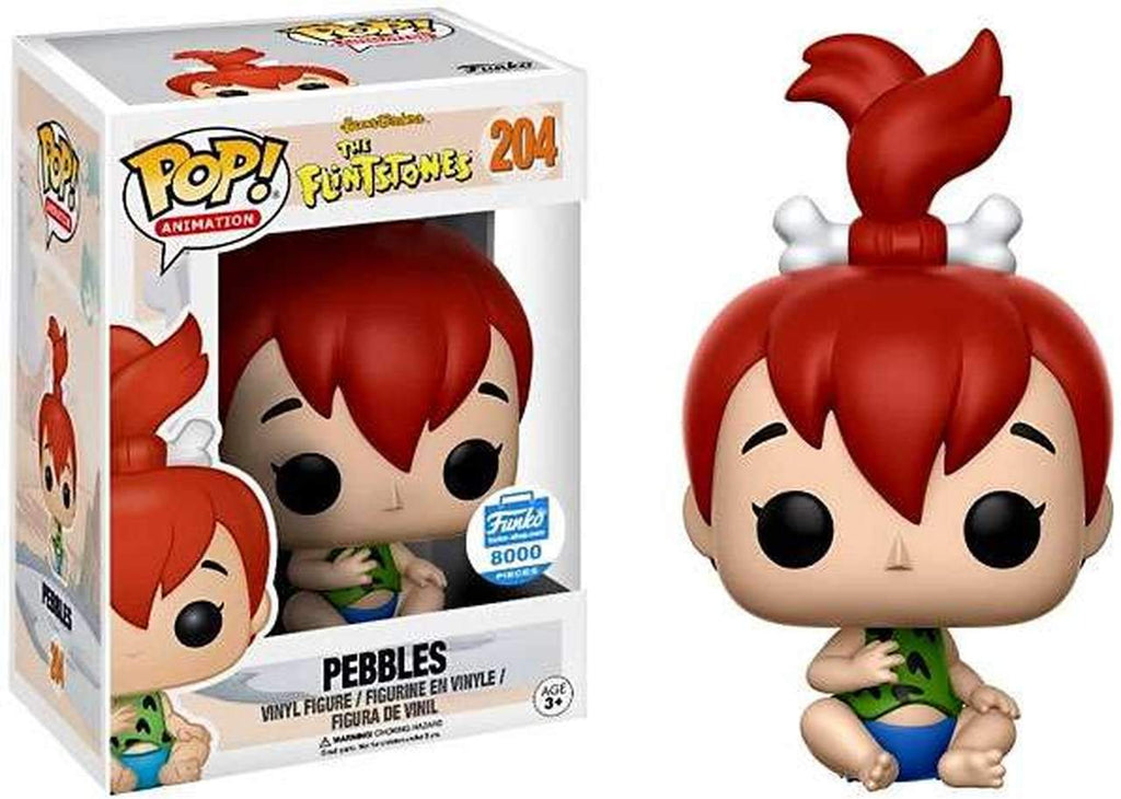 Funko Pop The Flintstones Pebbles Exclusive #205 (Limited 8000 Pieces)(Shelf Wear)