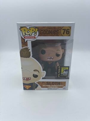 Funko Pop! The Goonies Sloth (Superman) #76 (Light Box Damage)