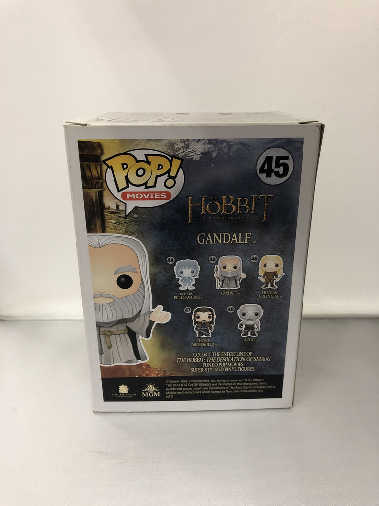 Funko Pop! The Hobbit Gandalf (No Hat) #45 *Damaged Box* Funko 