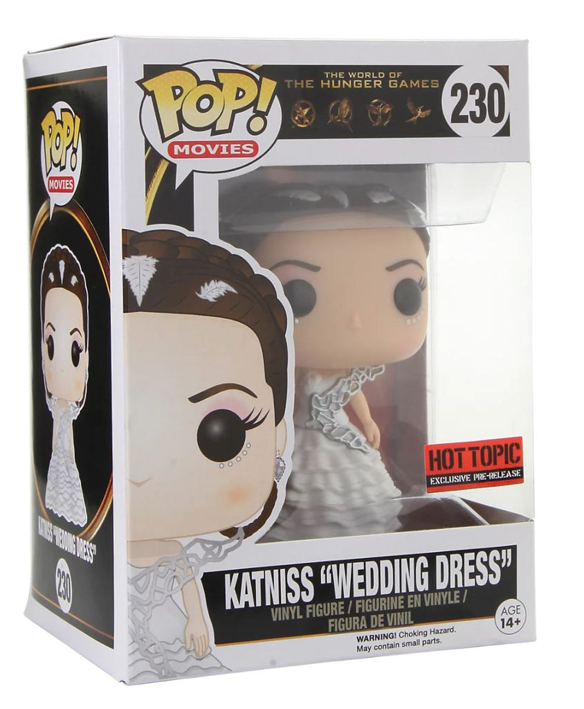 Funko Pop! The Hunger Games Katniss Wedding Dress Hot Topic Pre-Rele –  Undiscovered Realm