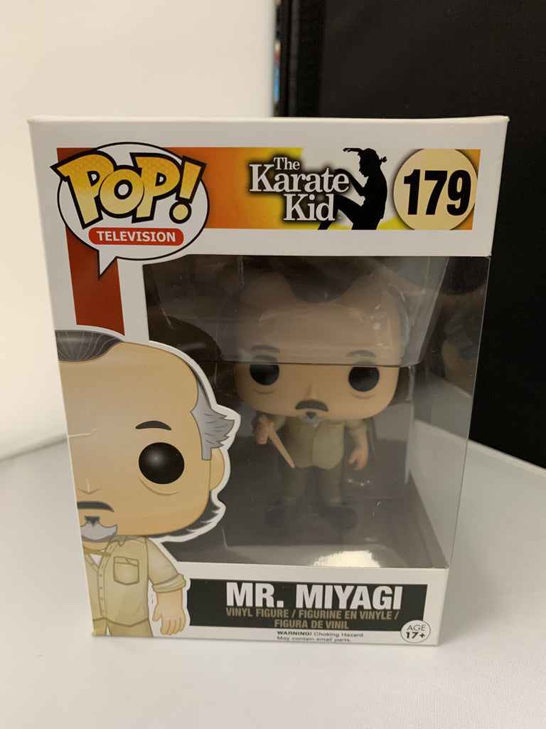 Funko Pop! The Karate Kid Mr. Miyagi (Light Damage) #179