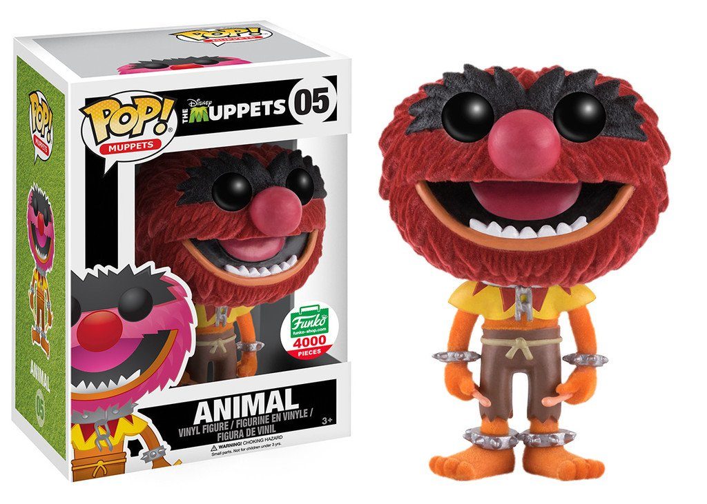 The Muppets Flocked Animal Exclusive Funko Pop! #05 (4000 PCS)
