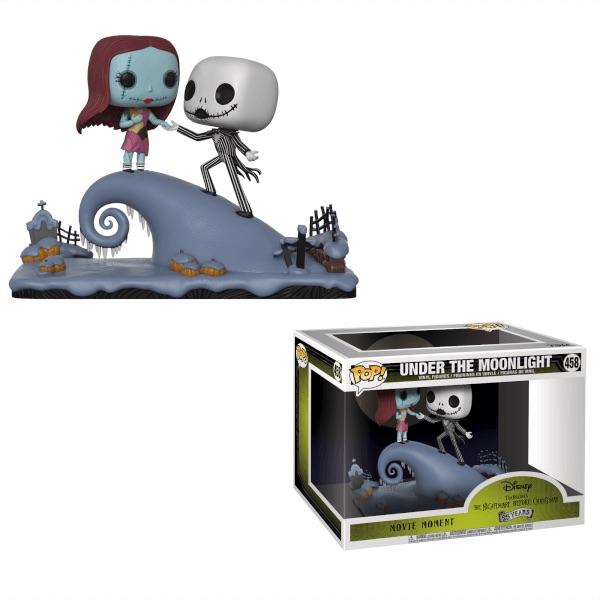 The Nightmare Before Christmas NBC Funko Pop! Under the Moonlight Jack and Sally Hill #458