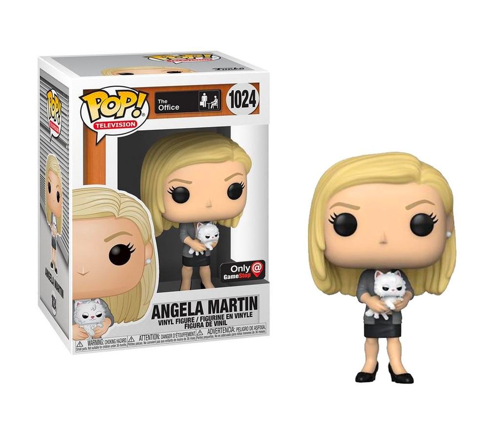 Funko Pop! The Office Angela Martin with Sprinkles the Cat Exclusive #1024
