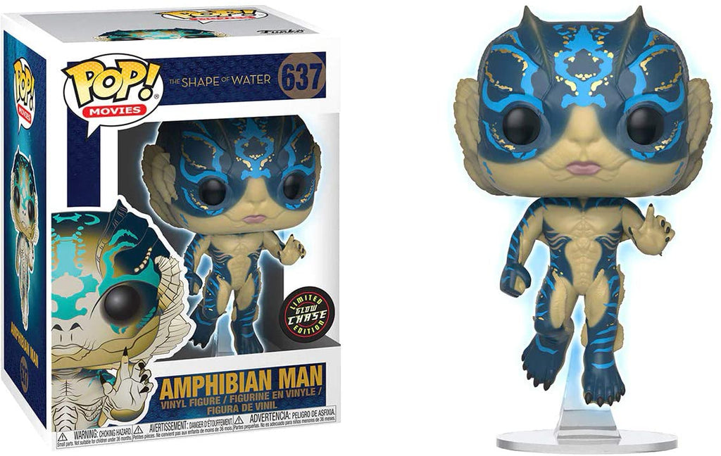 Funko Pop! The Shape of Water Amphibian Man Chase #637