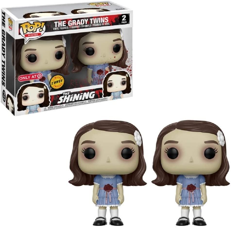 Funko Pop! The Shining The Grady Twins Bloody Chase Exclusive 2-Pack (Target Sticker)