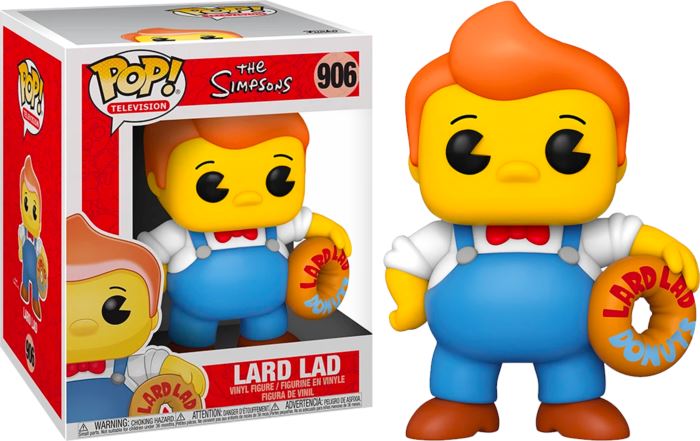 Funko Pop! The Simpsons 6 Inch Lard Lad #906