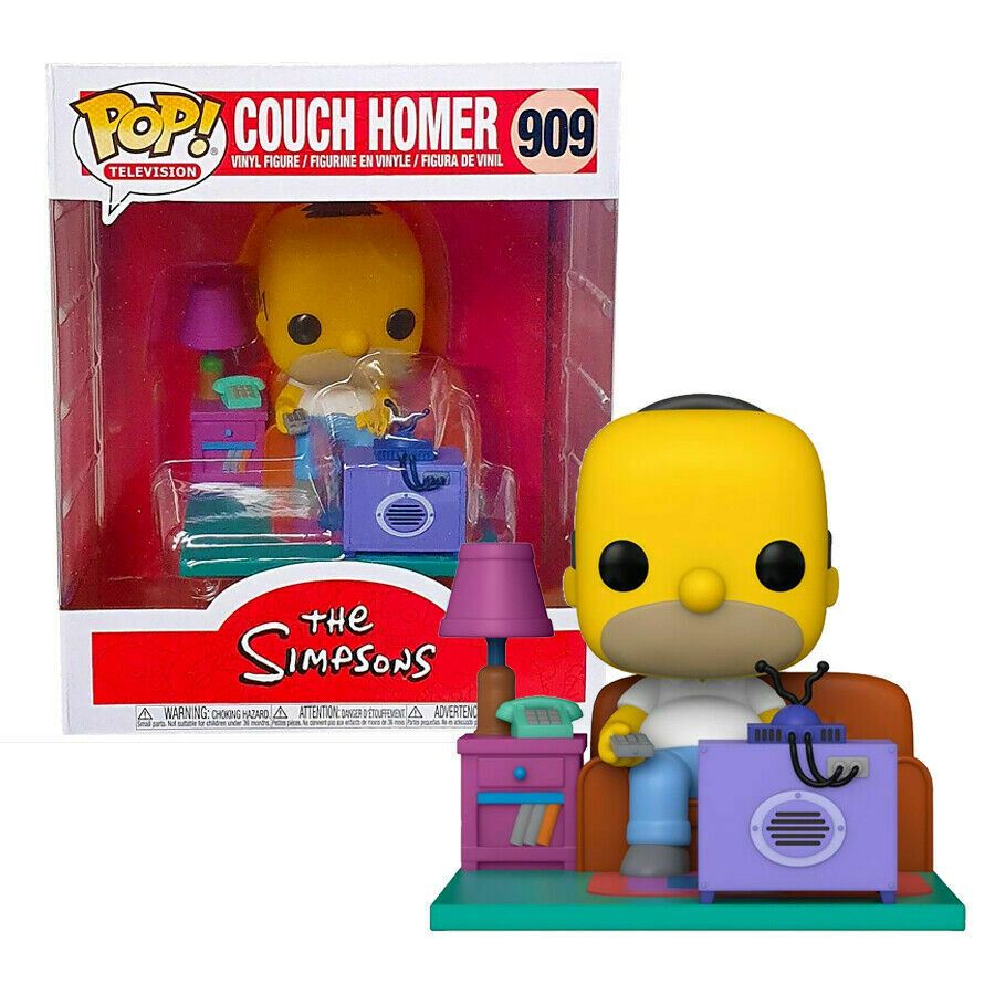 Funko Pop! The Simpsons Deluxe Couch Homer Watching TV #909