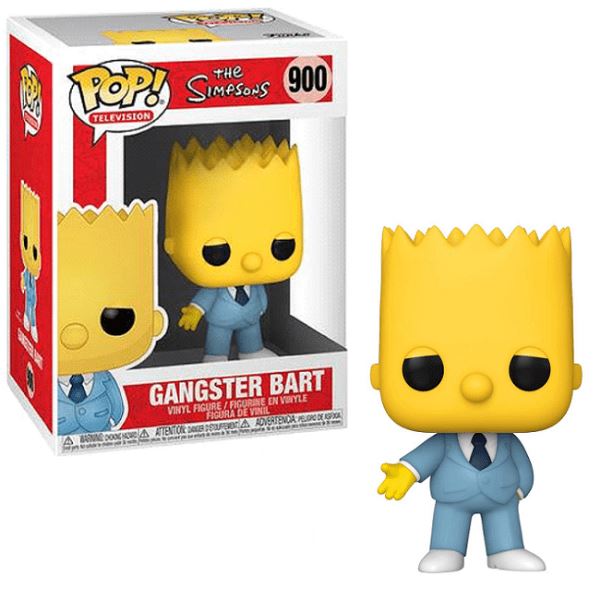 Funko Pop! The Simpsons Mafia Gangster Bart #900