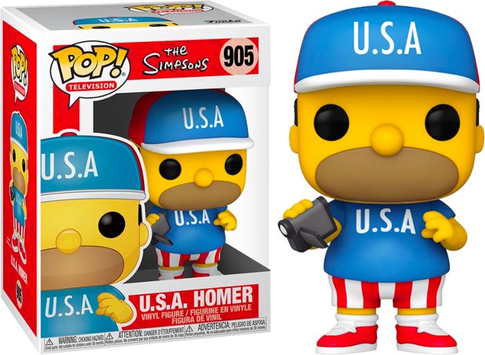 Funko Pop! The Simpsons USA Homer #905